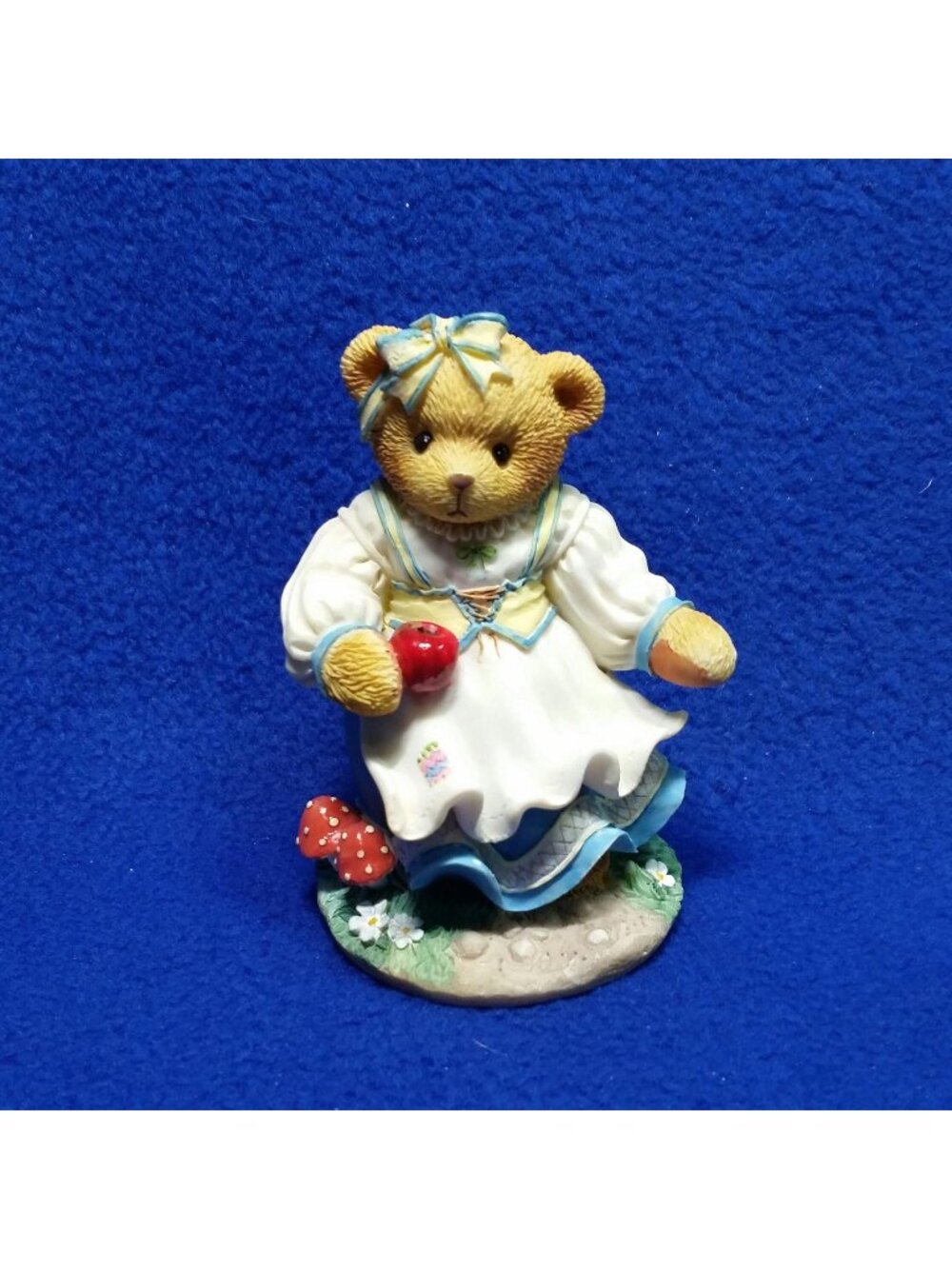 Cherished Teddies Kelsie Be The Apple Of My Eye Figurine 3025709 Snow White Bear